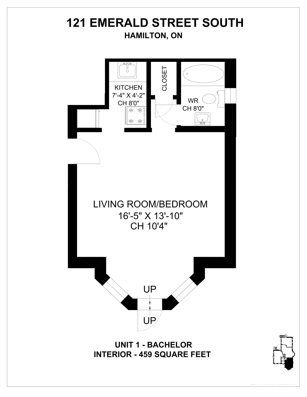 113-123 Emerald Street South — 1 Bedroom 117-02 - Photo 1