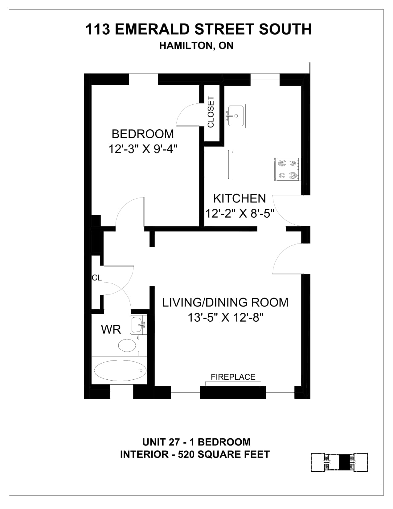 113-123 Emerald Street South — 1 Bedroom 117-02 - Photo 7