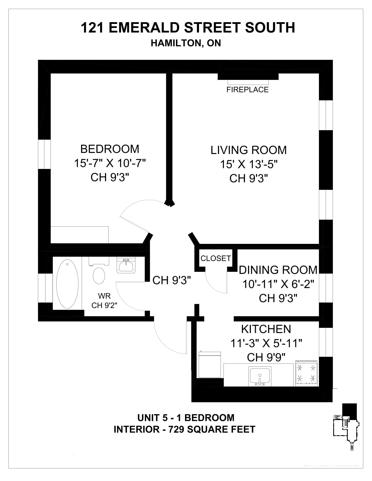 113-123 Emerald Street South — 1 Bedroom 117-02 - Photo 25