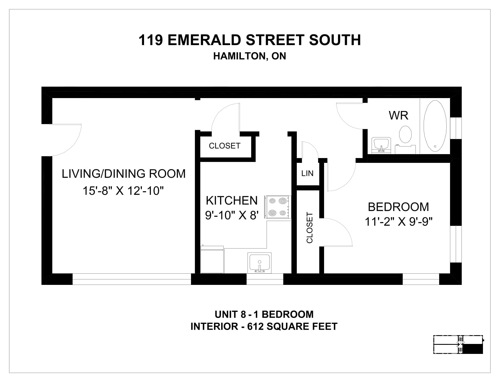 113-123 Emerald Street South — 1 Bedroom 117-02 - Photo 18