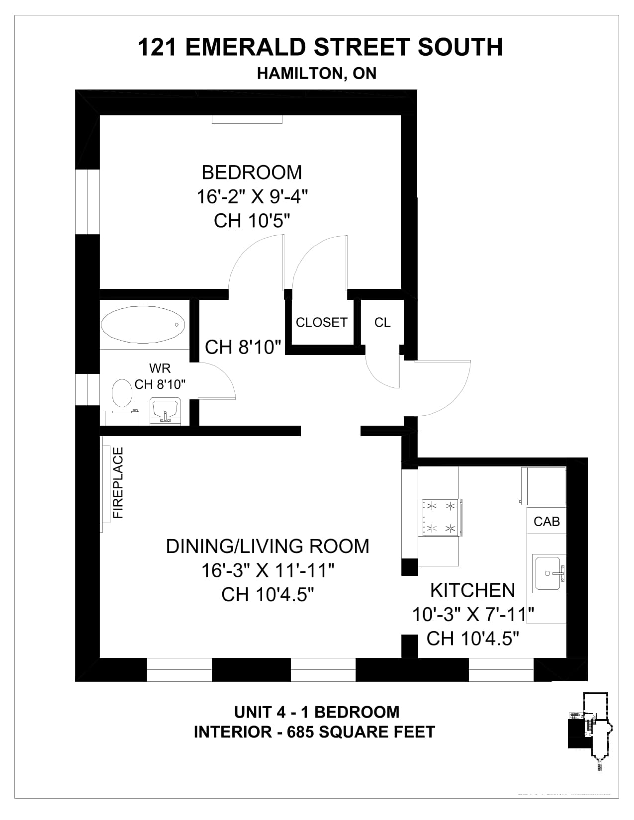 113-123 Emerald Street South — 1 Bedroom 117-02 - Photo 26