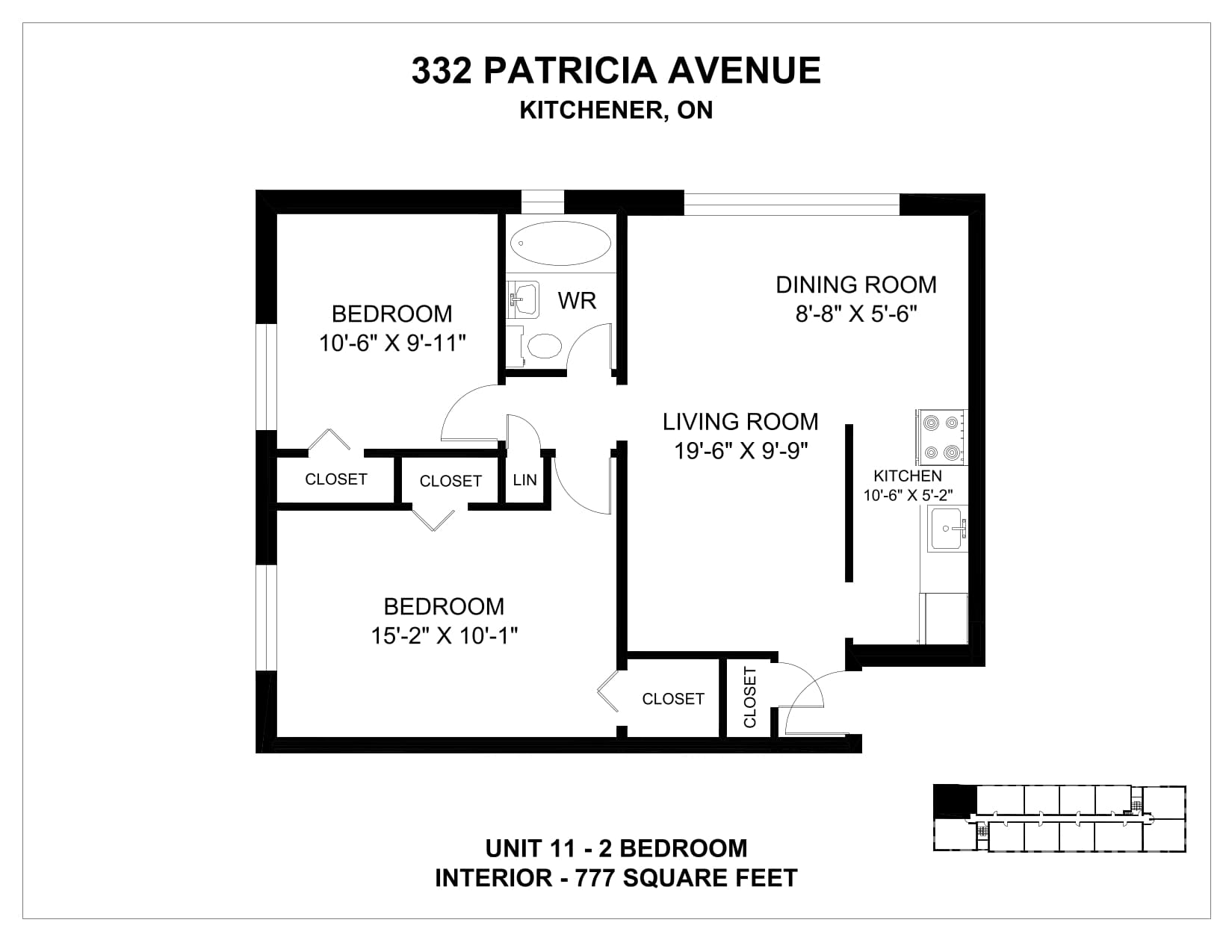 318, 332 & 352 Patricia Avenue — 2 Bedroom 352-8 - Photo 82