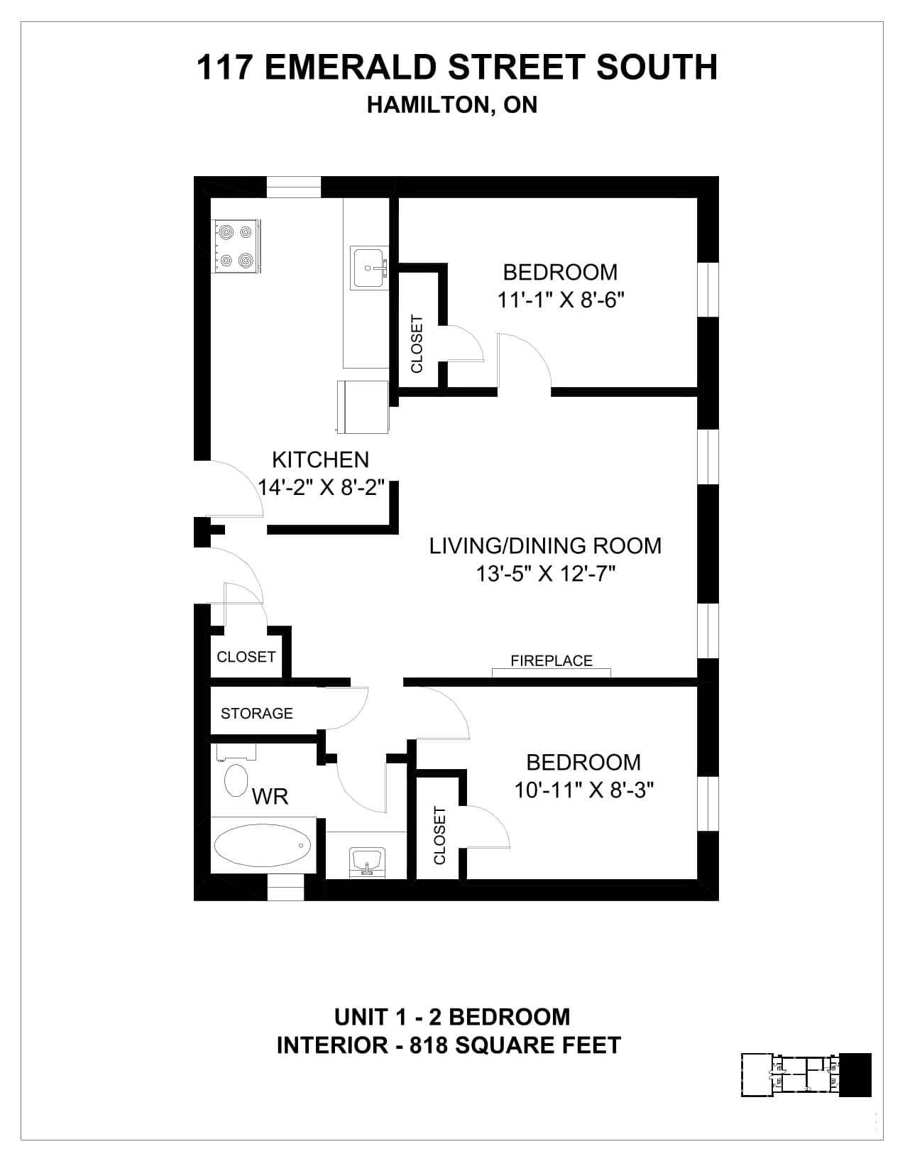 113-123 Emerald Street South — 1 Bedroom 117-02 - Photo 45