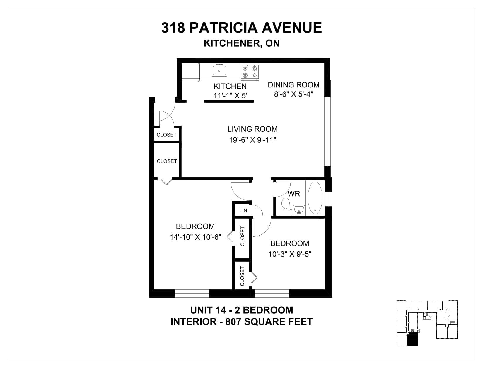 318, 332 & 352 Patricia Avenue — 2 Bedroom 352-8 - Photo 61