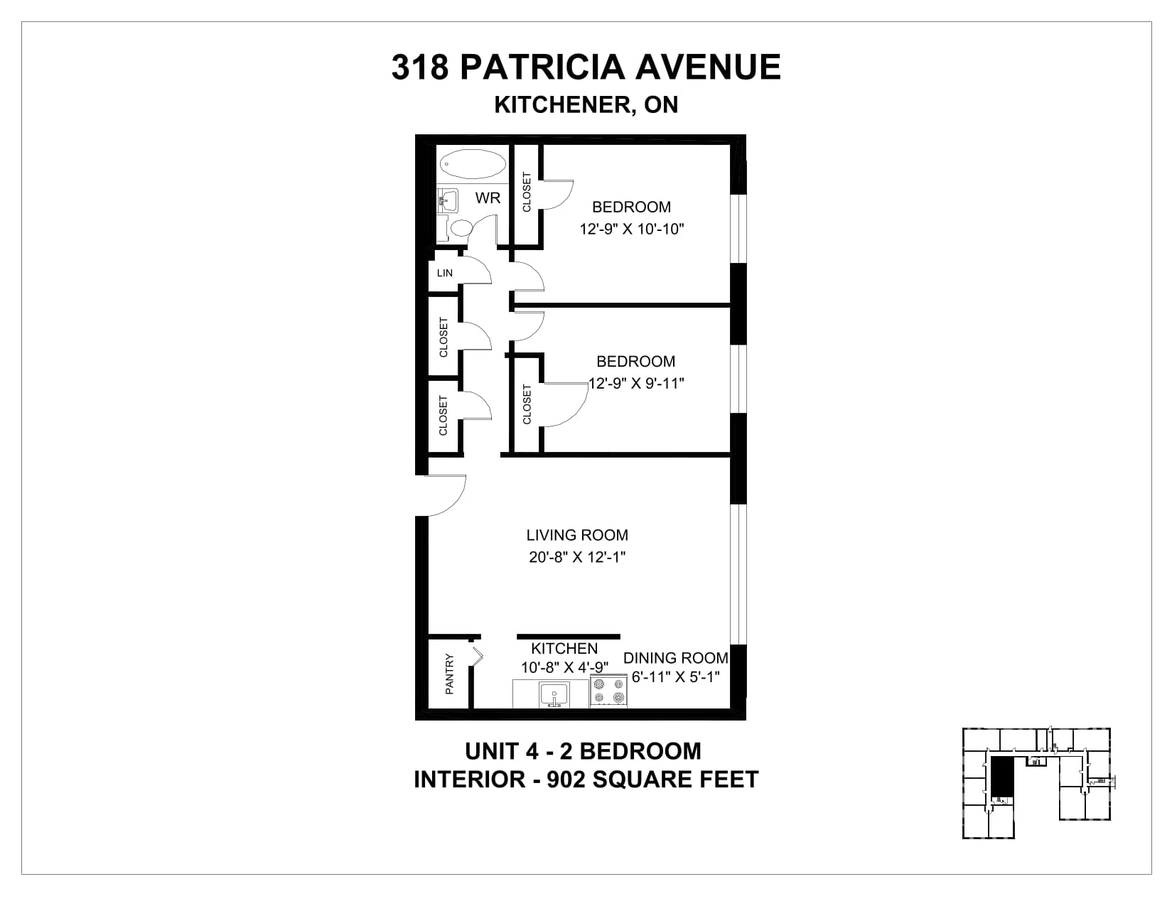 318, 332 & 352 Patricia Avenue — 2 Bedroom 352-8 - Photo 39