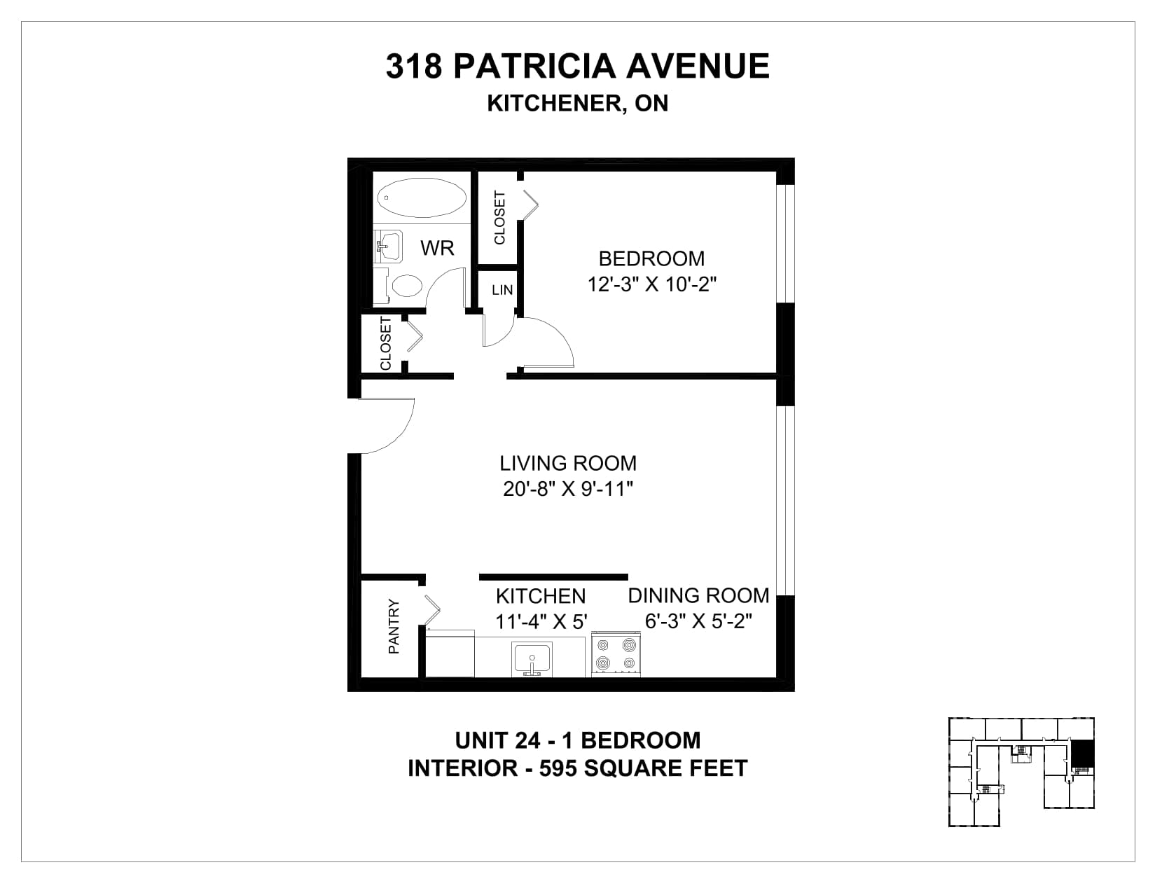 318, 332 & 352 Patricia Avenue — 2 Bedroom 352-8 - Photo 12