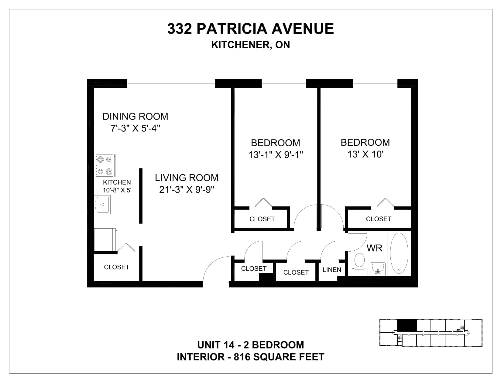 318, 332 & 352 Patricia Avenue — 2 Bedroom 352-8 - Photo 85