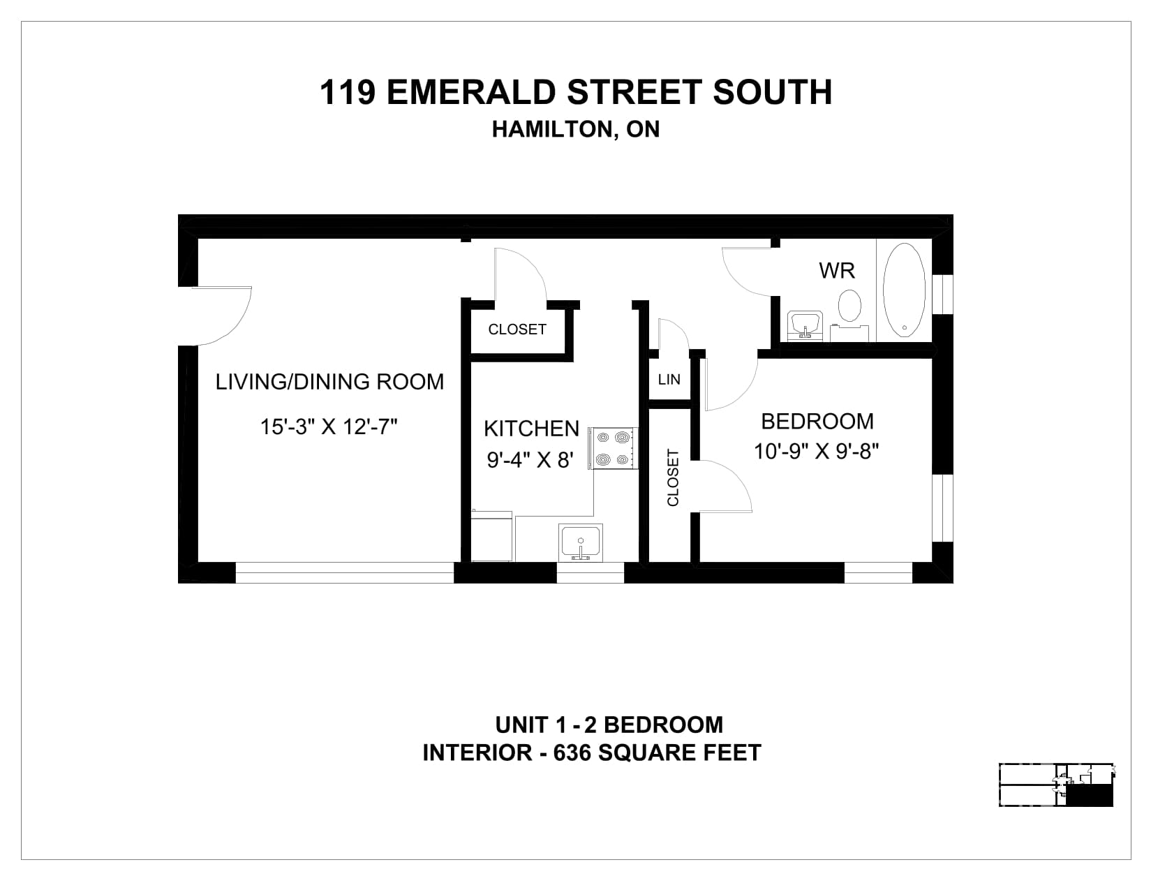 113-123 Emerald Street South — 1 Bedroom 117-02 - Photo 14