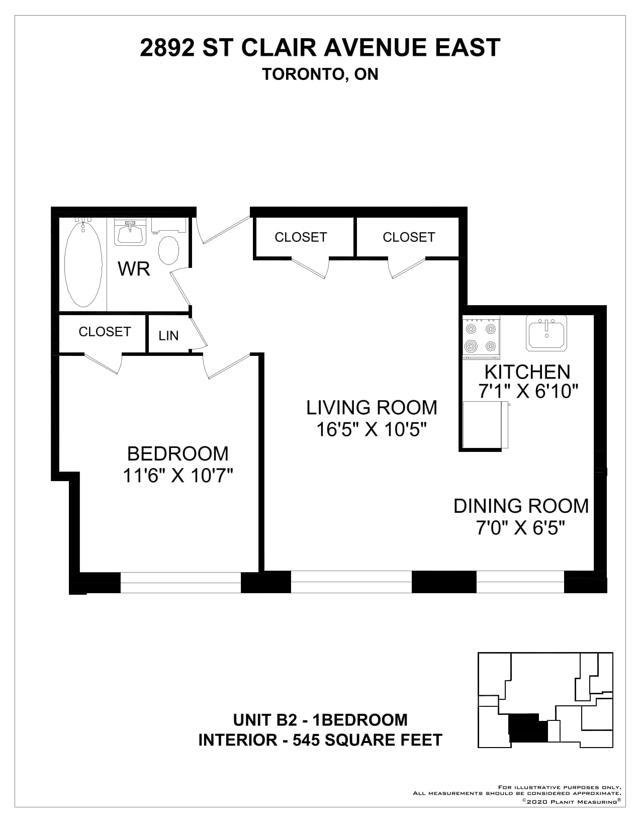 2892 St Clair Avenue East — 1 Bedroom 0104 - Photo 6