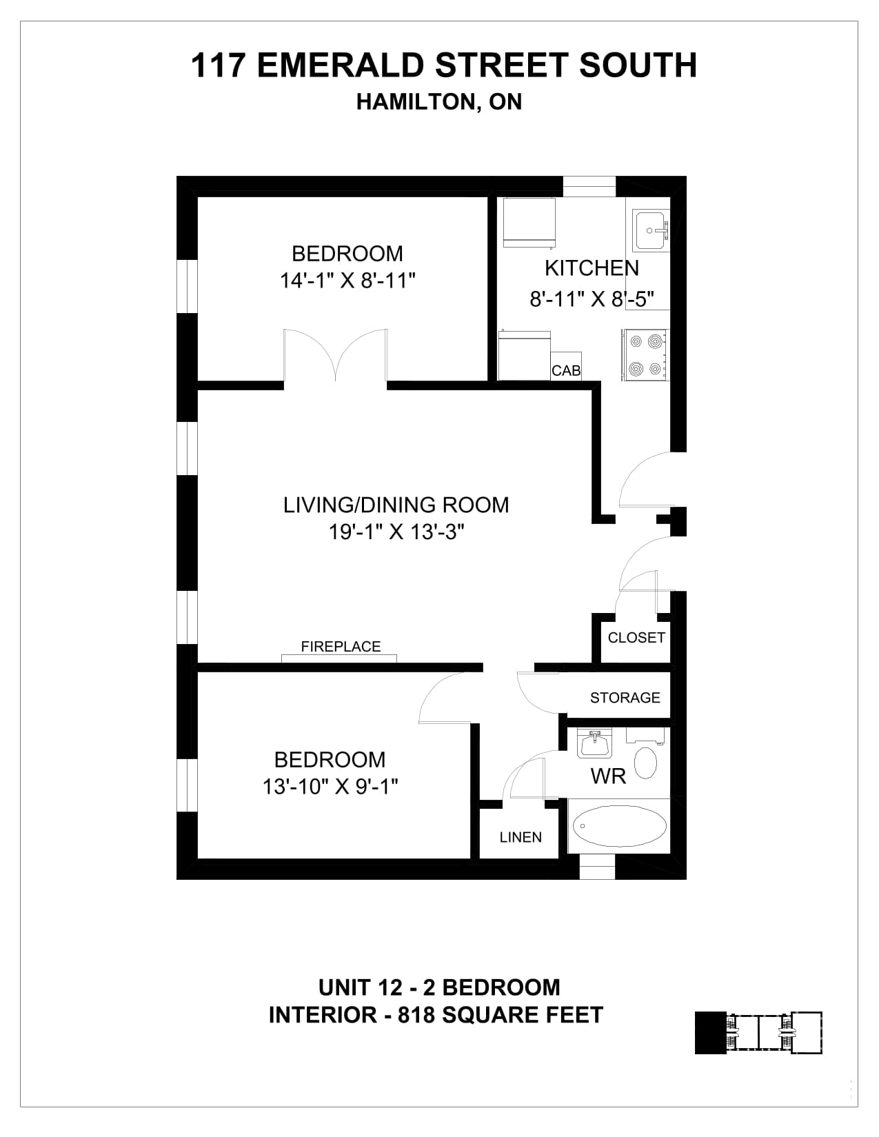 113-123 Emerald Street South — 1 Bedroom 117-02 - Photo 46