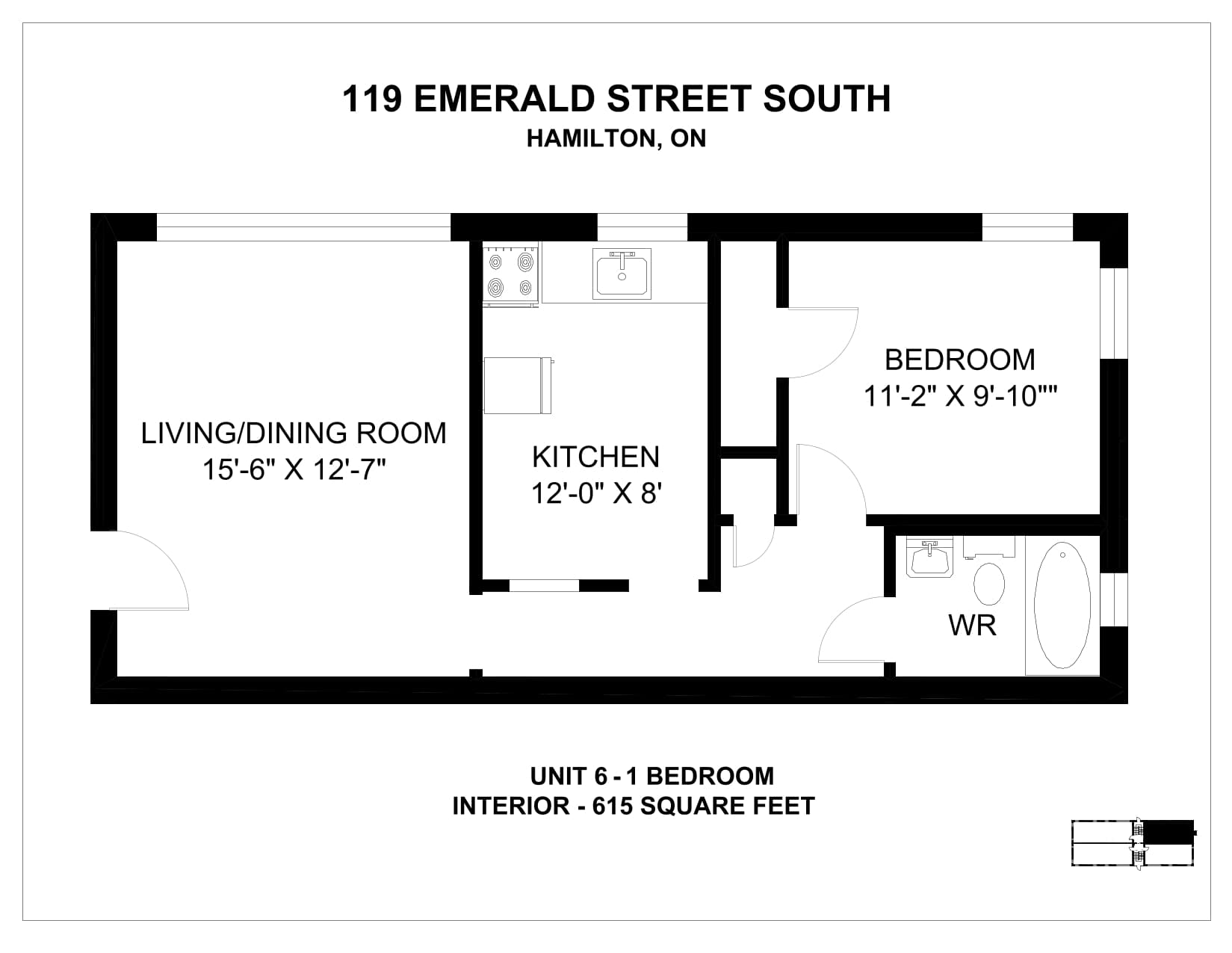 113-123 Emerald Street South — 1 Bedroom 117-02 - Photo 22