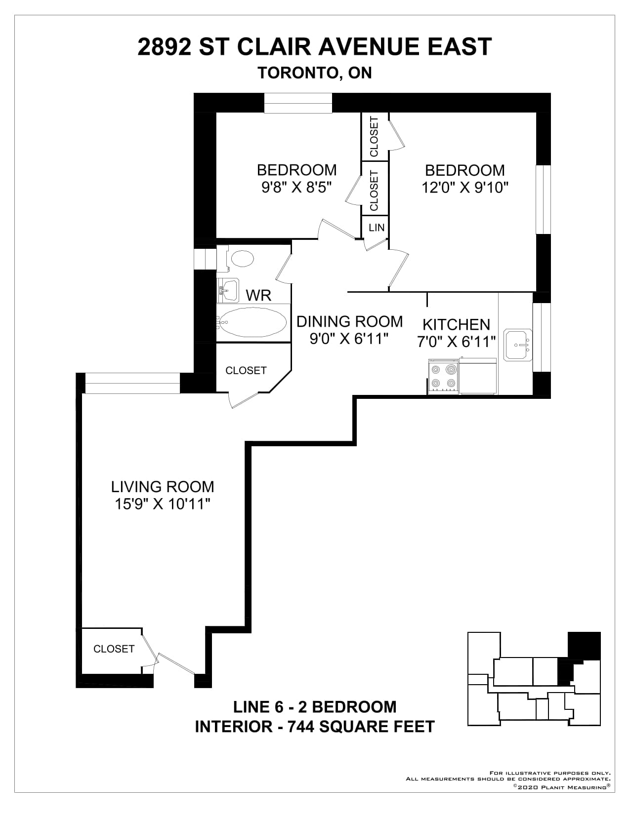 2892 St Clair Avenue East — 1 Bedroom 0104 - Photo 16