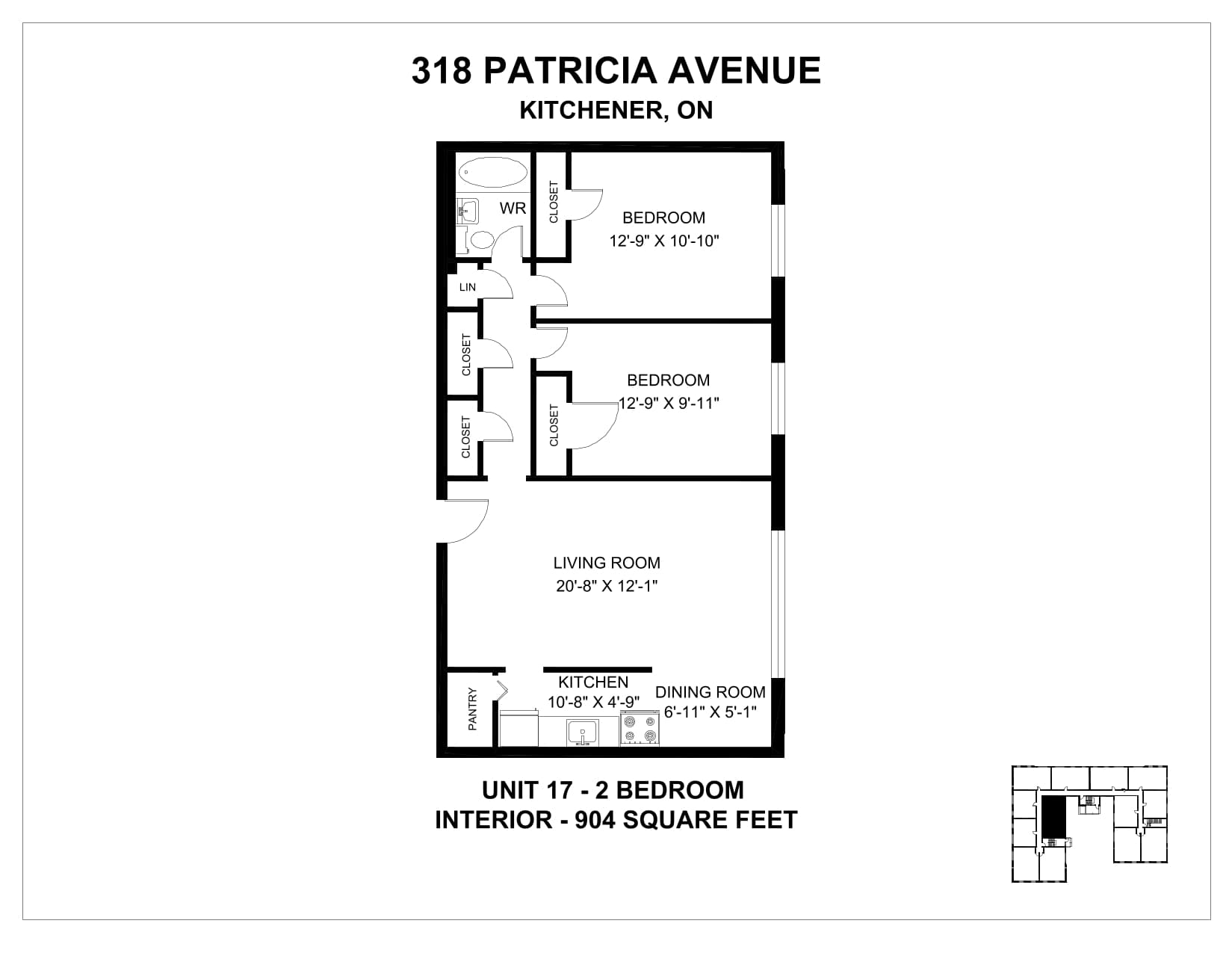 318, 332 & 352 Patricia Avenue — 2 Bedroom 352-8 - Photo 62