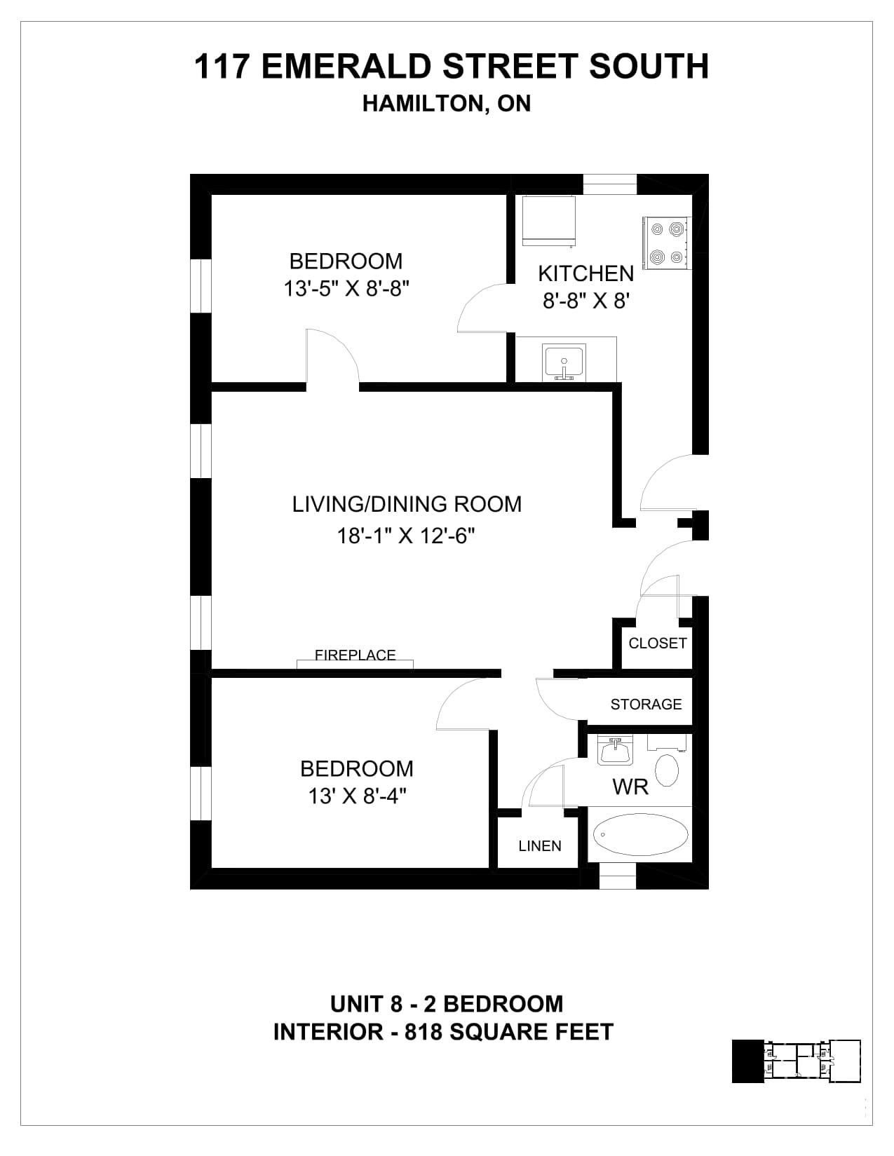 113-123 Emerald Street South — 1 Bedroom 117-02 - Photo 47