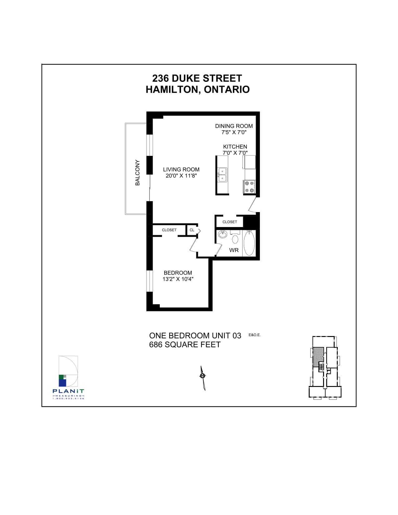 236 Duke St — 1 Bedroom 0207 - Photo 1