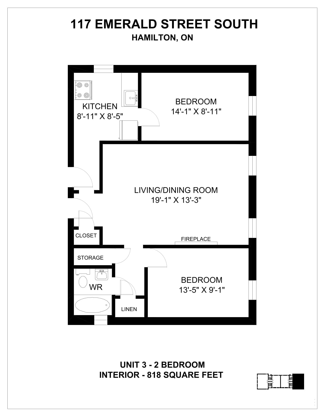 113-123 Emerald Street South — 1 Bedroom 117-02 - Photo 48