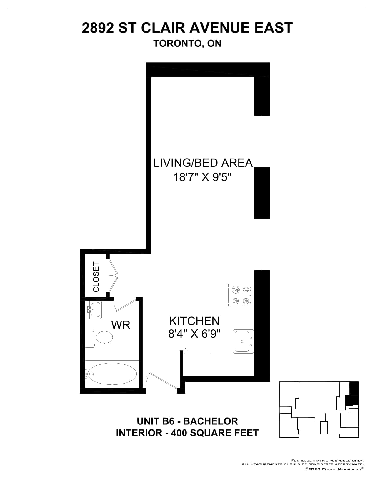 2892 St Clair Avenue East — 1 Bedroom 0104 - Photo 2