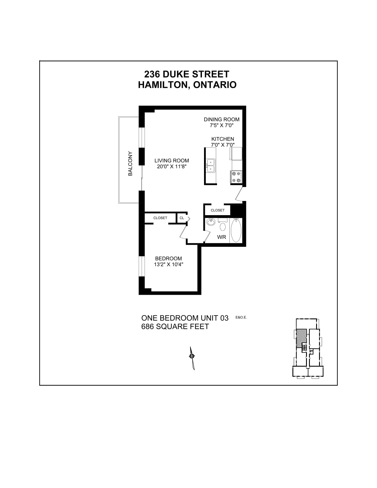236 Duke St — 1 Bedroom 0207 - Photo 2