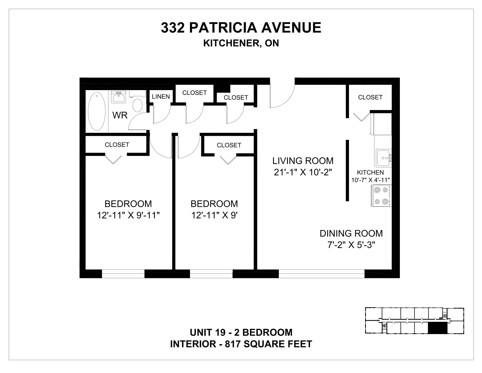 318, 332 & 352 Patricia Avenue — 2 Bedroom 352-8 - Photo 72