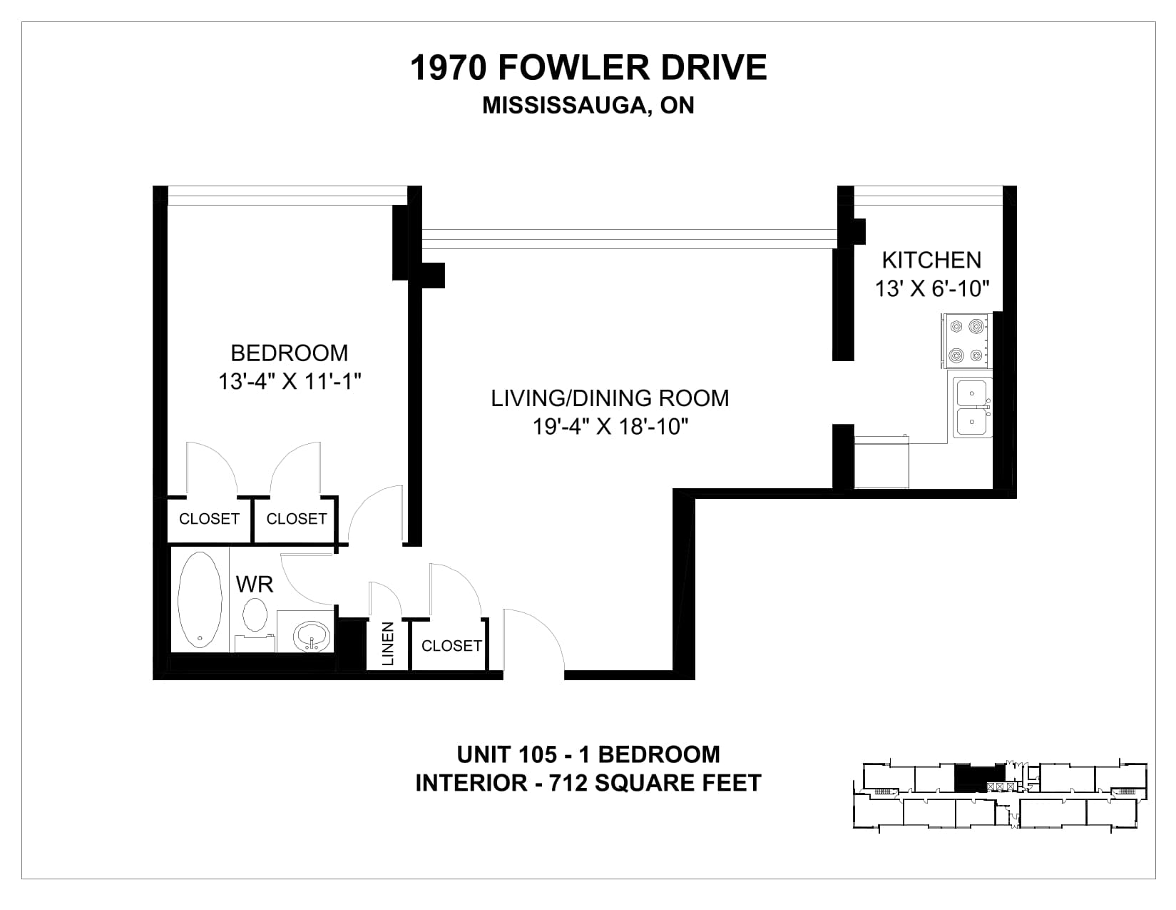 1970 Fowler Dr — 2 Bedroom 0410 - Photo 1