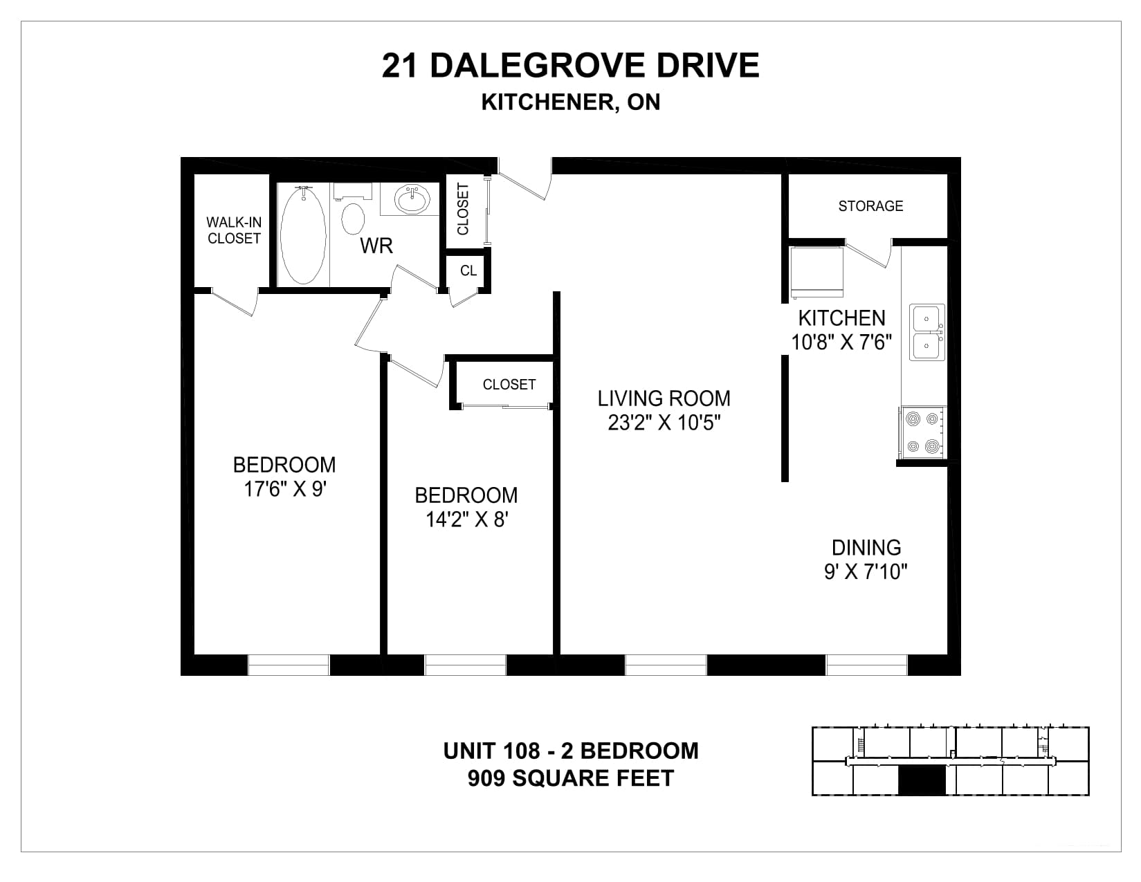 19-21 Dalegrove Drive — 1 Bedroom + Den 19-0507 - Photo 22