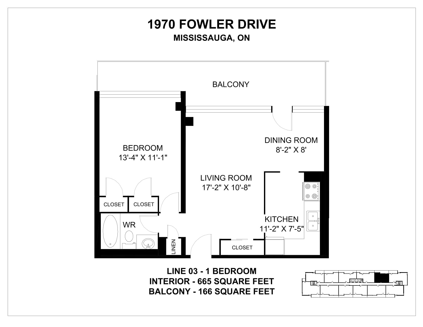 1970 Fowler Dr — 2 Bedroom 0410 - Photo 3