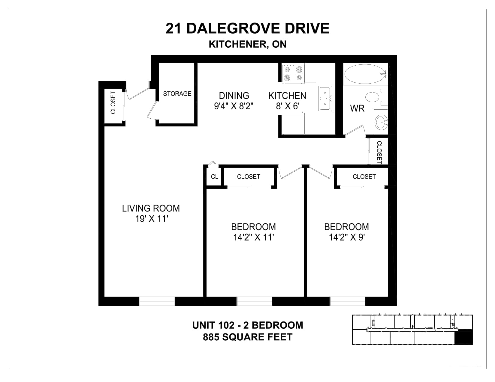 19-21 Dalegrove Drive — 1 Bedroom + Den 19-0507 - Photo 8
