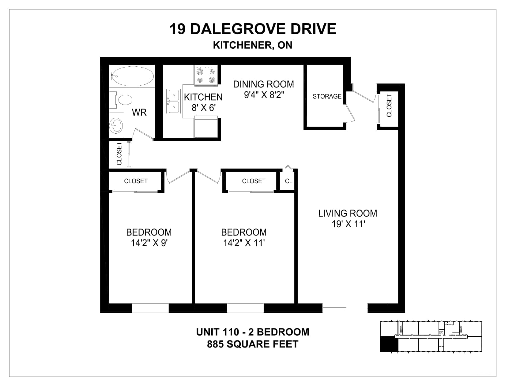 19-21 Dalegrove Drive — 1 Bedroom + Den 19-0507 - Photo 10