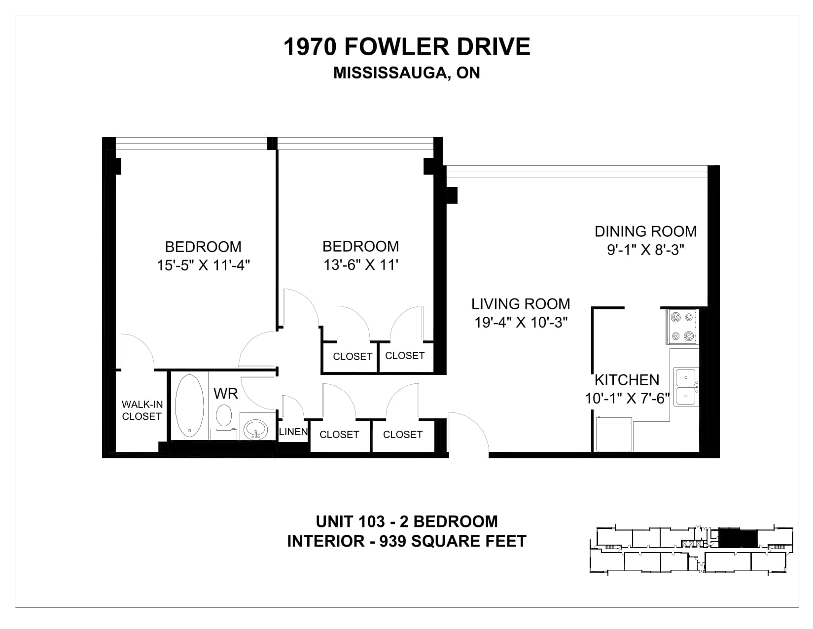 1970 Fowler Dr — 2 Bedroom 0410 - Photo 13