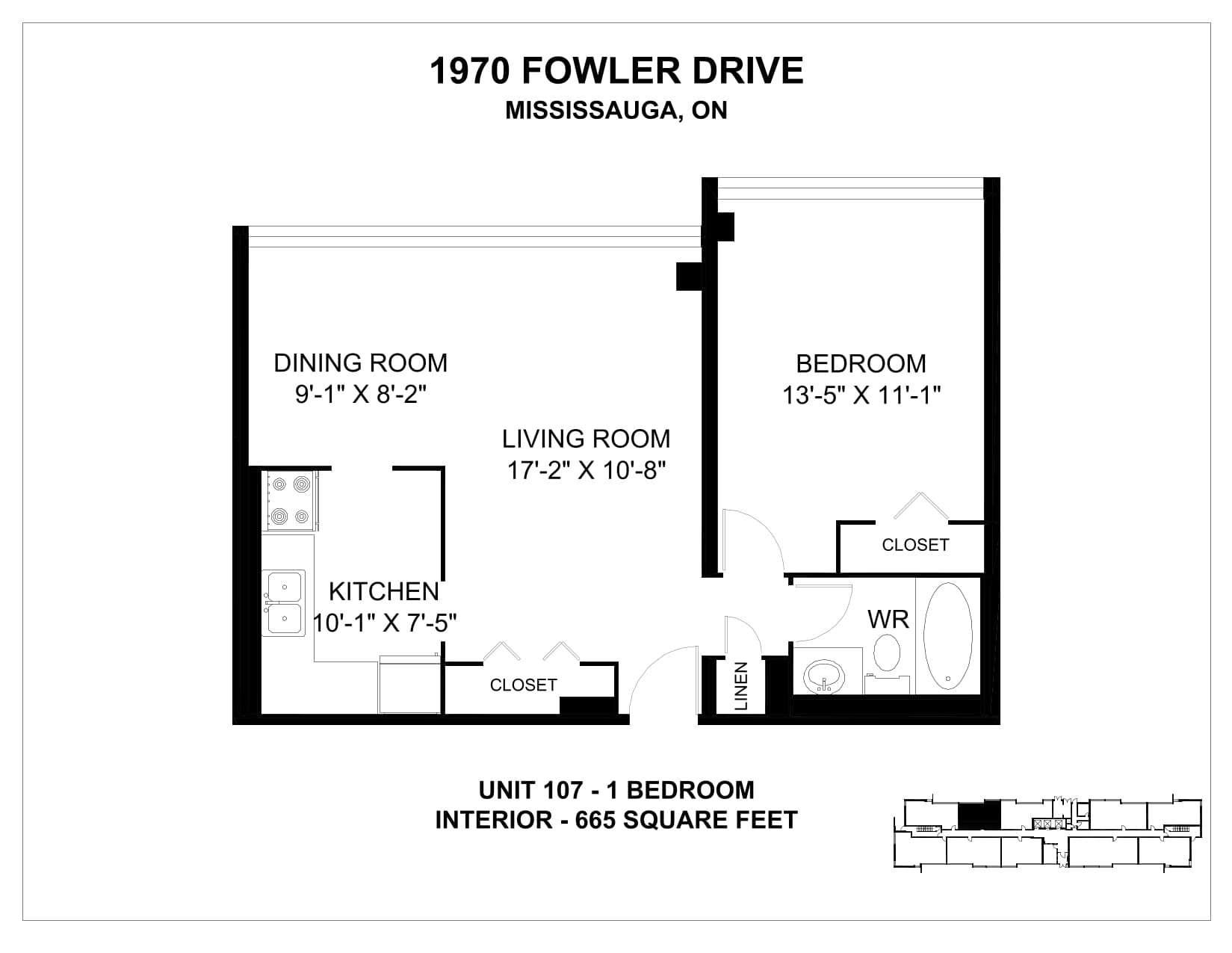 1970 Fowler Dr — 2 Bedroom 0410 - Photo 4