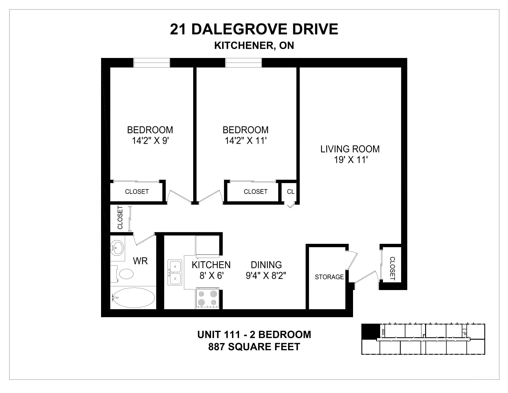 19-21 Dalegrove Drive — 1 Bedroom + Den 19-0507 - Photo 34