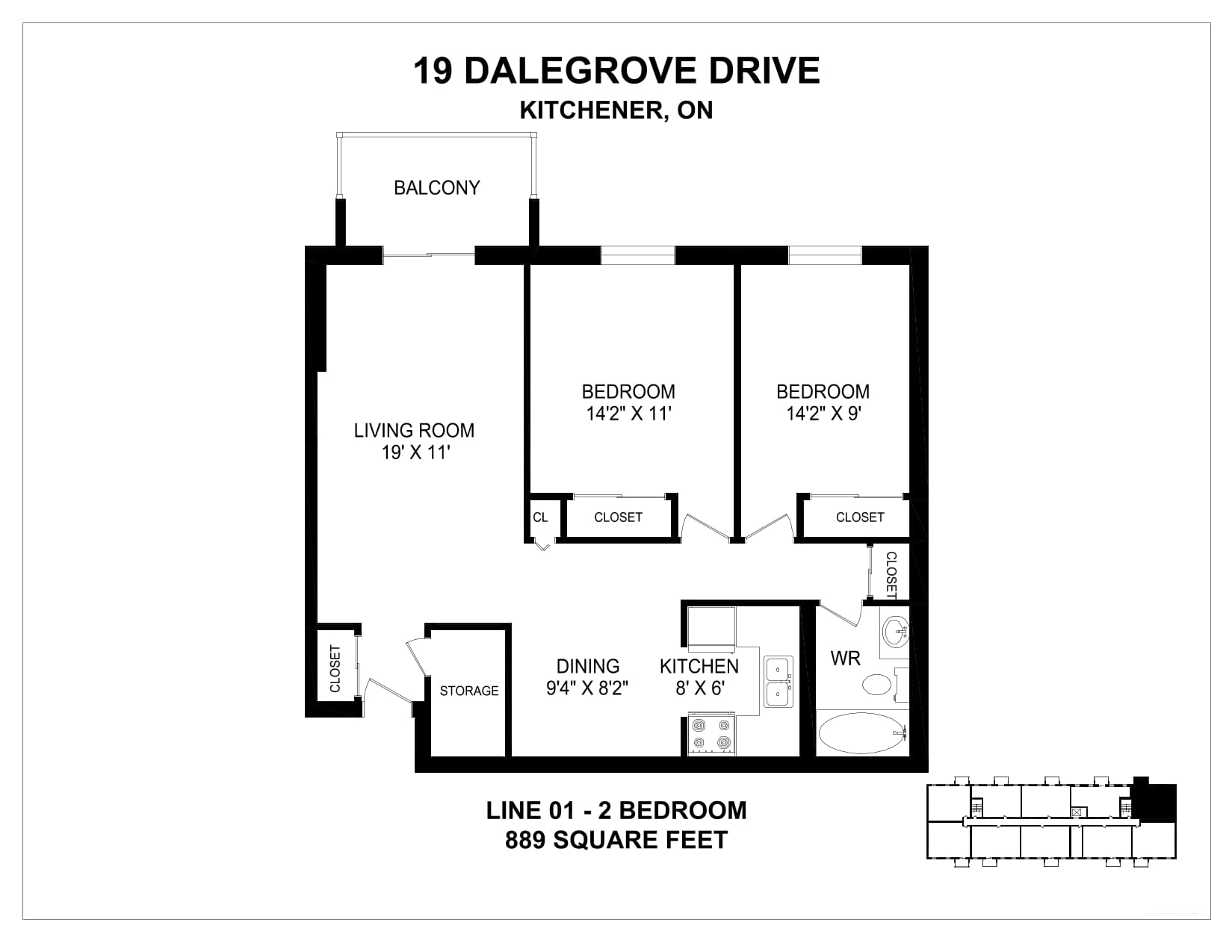 19-21 Dalegrove Drive — 1 Bedroom + Den 19-0507 - Photo 4