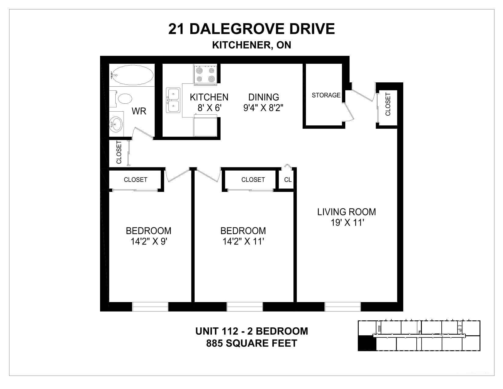 19-21 Dalegrove Drive — 1 Bedroom + Den 19-0507 - Photo 13