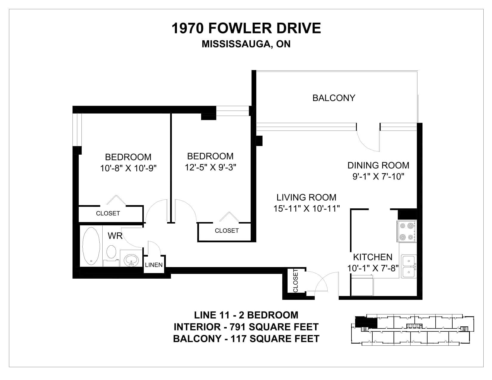 1970 Fowler Dr — 2 Bedroom 0410 - Photo 19