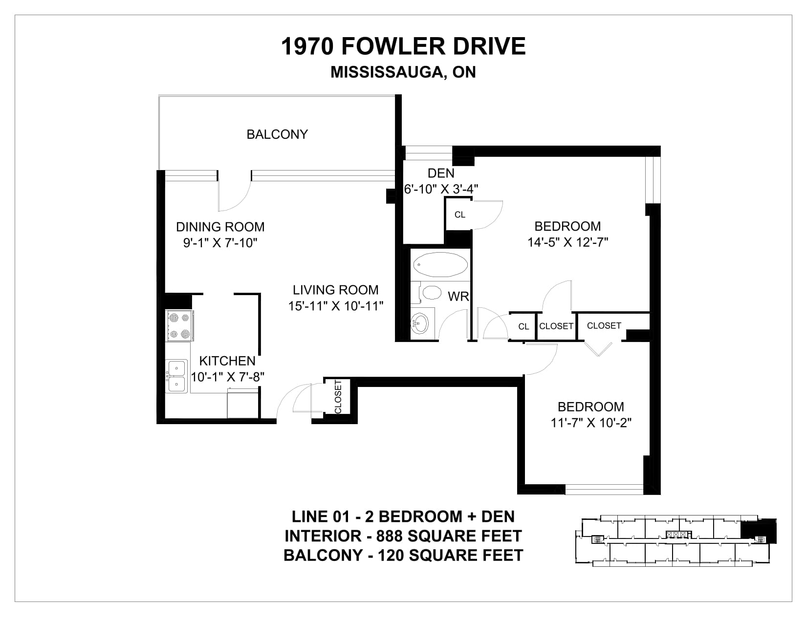 1970 Fowler Dr — 2 Bedroom 0410 - Photo 15