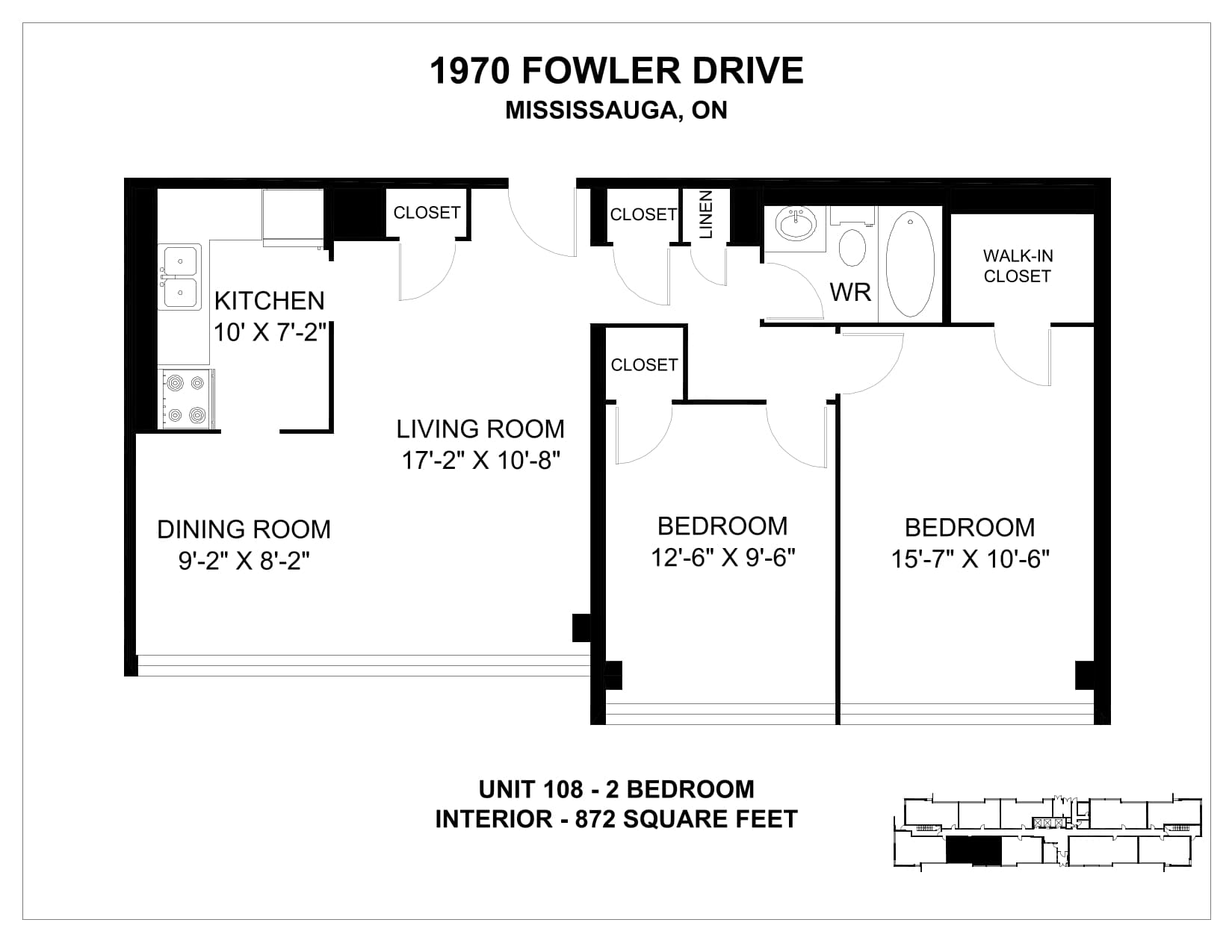 1970 Fowler Dr — 2 Bedroom 0410 - Photo 14