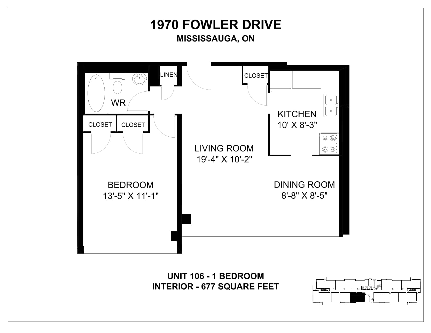 1970 Fowler Dr — 2 Bedroom 0410 - Photo 2