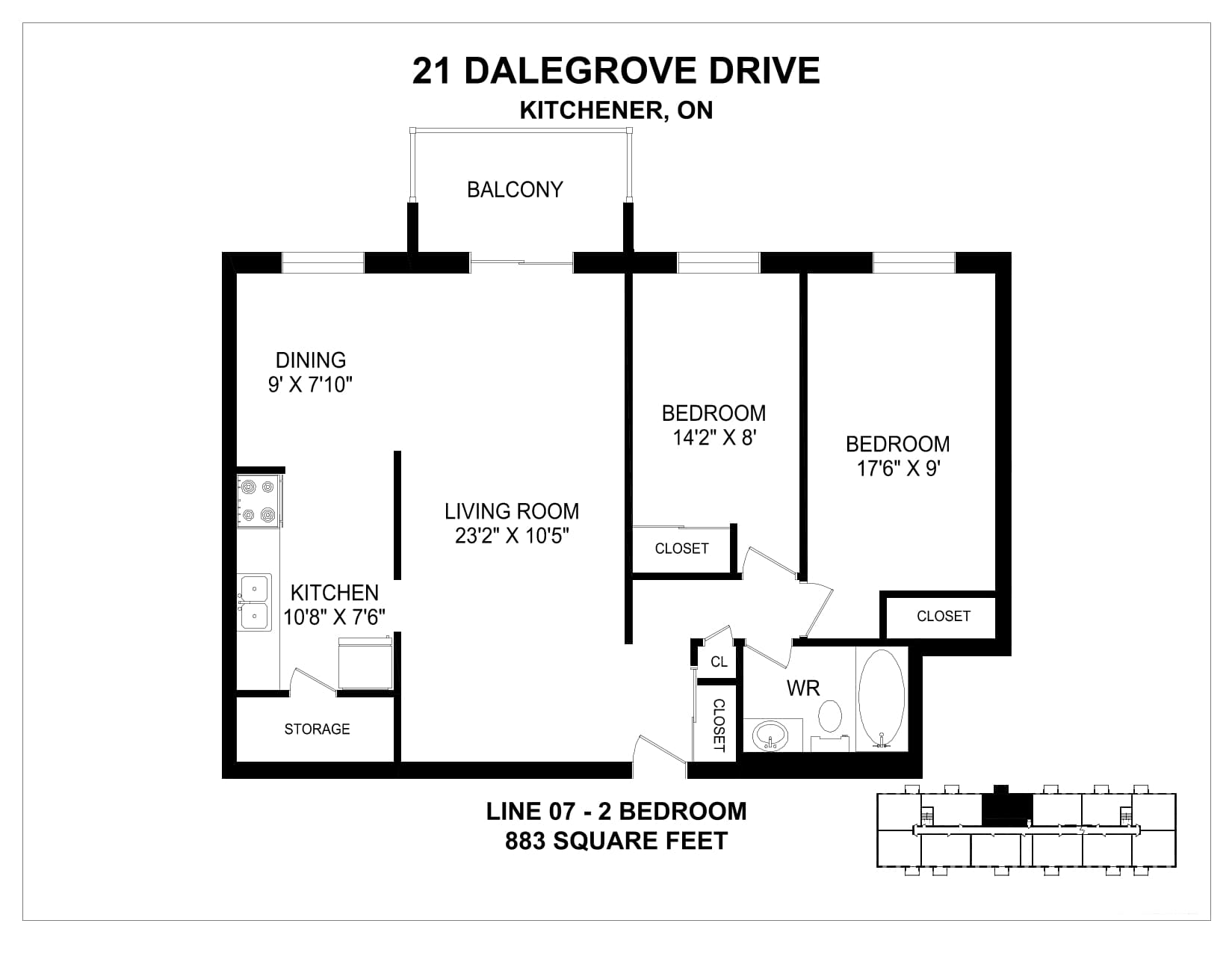 19-21 Dalegrove Drive — 1 Bedroom + Den 19-0507 - Photo 39