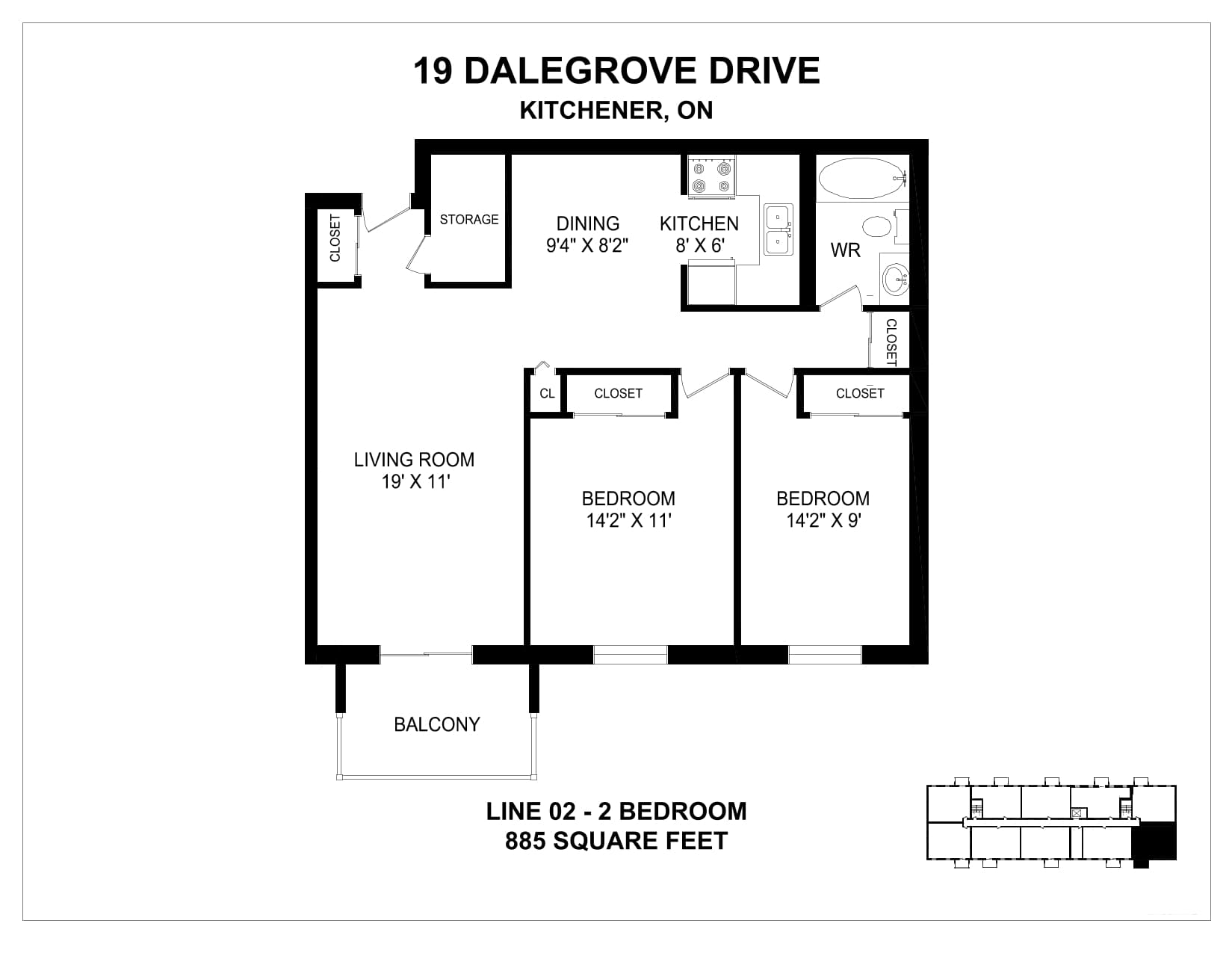 19-21 Dalegrove Drive — 1 Bedroom + Den 19-0507 - Photo 14