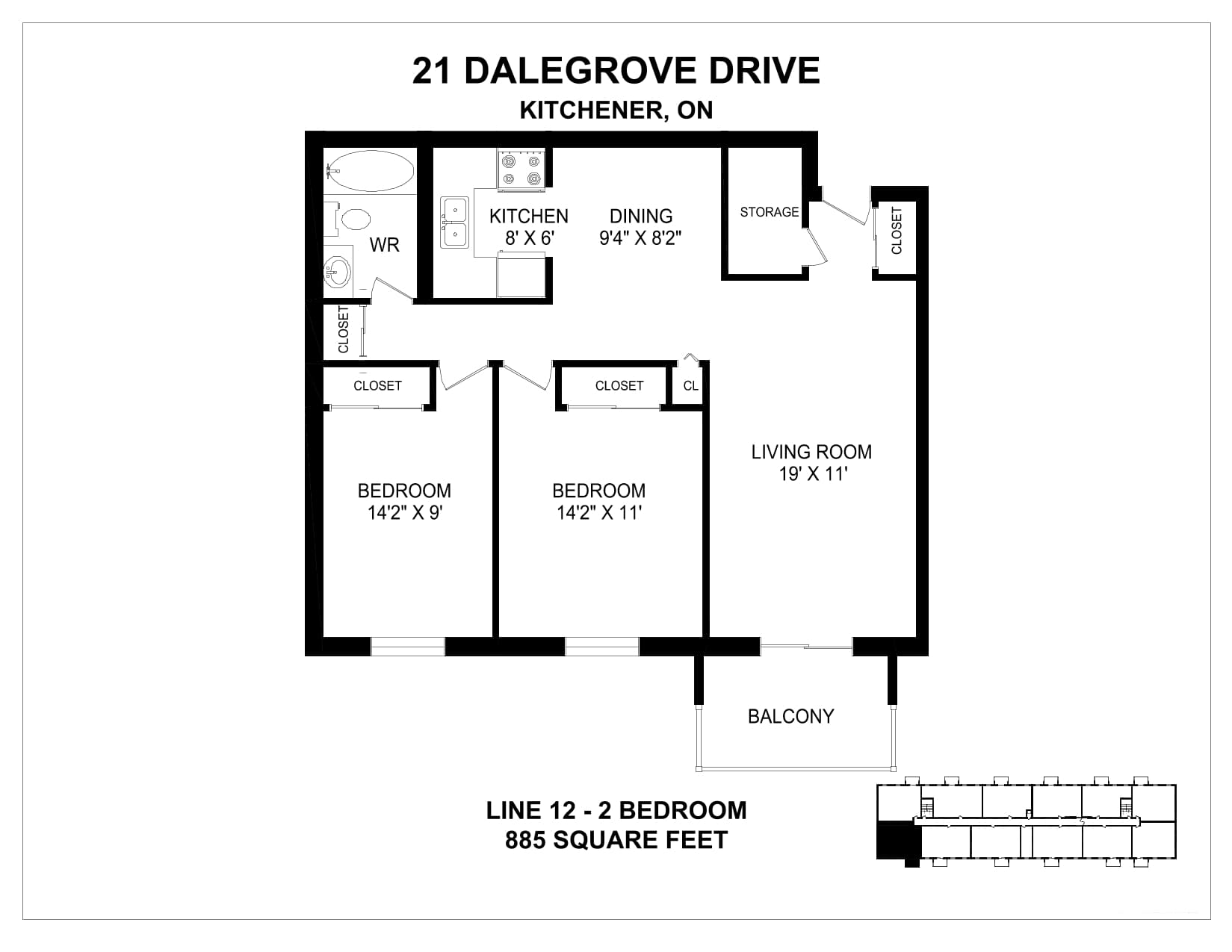19-21 Dalegrove Drive — 1 Bedroom + Den 19-0507 - Photo 15