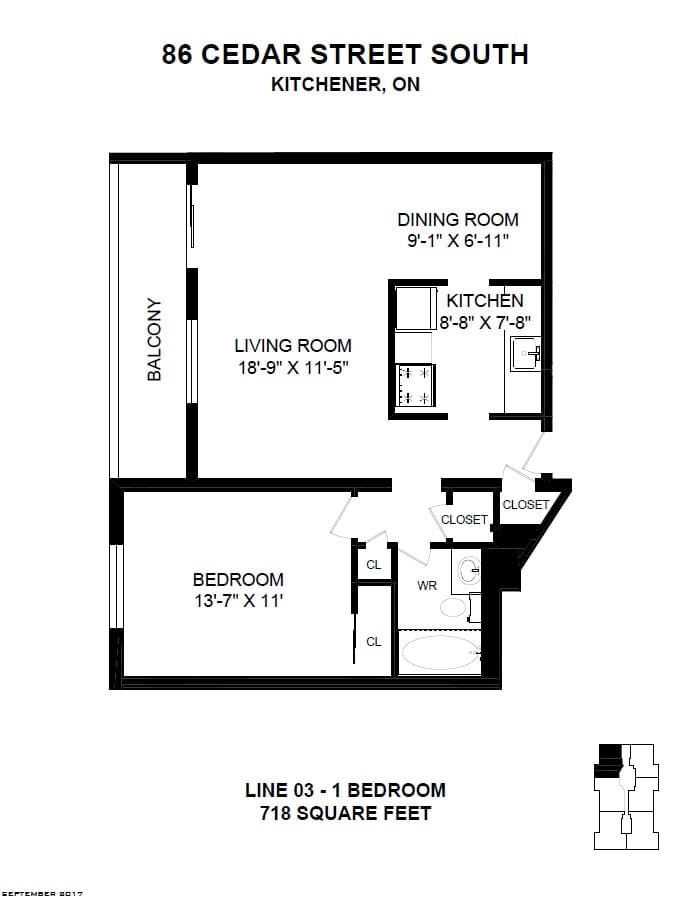 86 Cedar Street South — 2 Bedroom 0901 - Photo 4