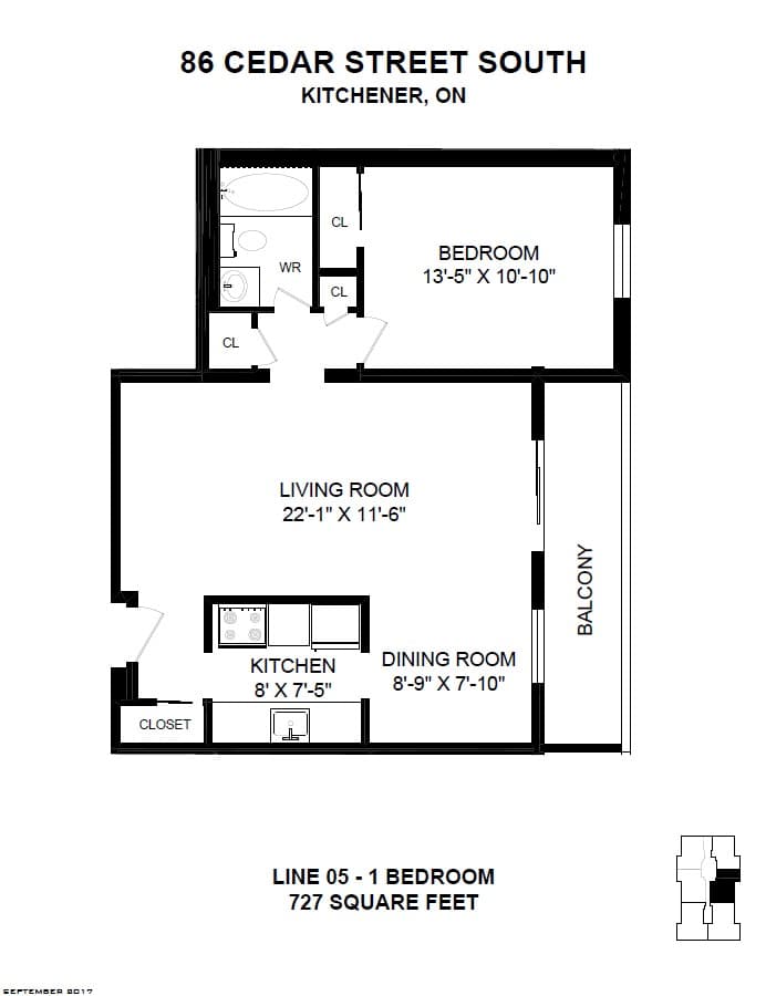 86 Cedar Street South — 2 Bedroom 0901 - Photo 6