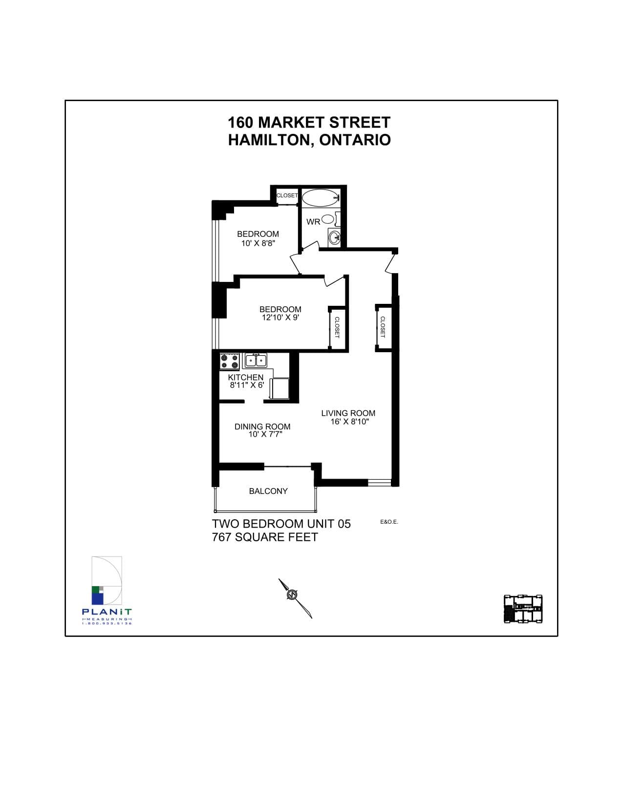 160 Market Street — 1 Bedroom 0604 - Photo 22