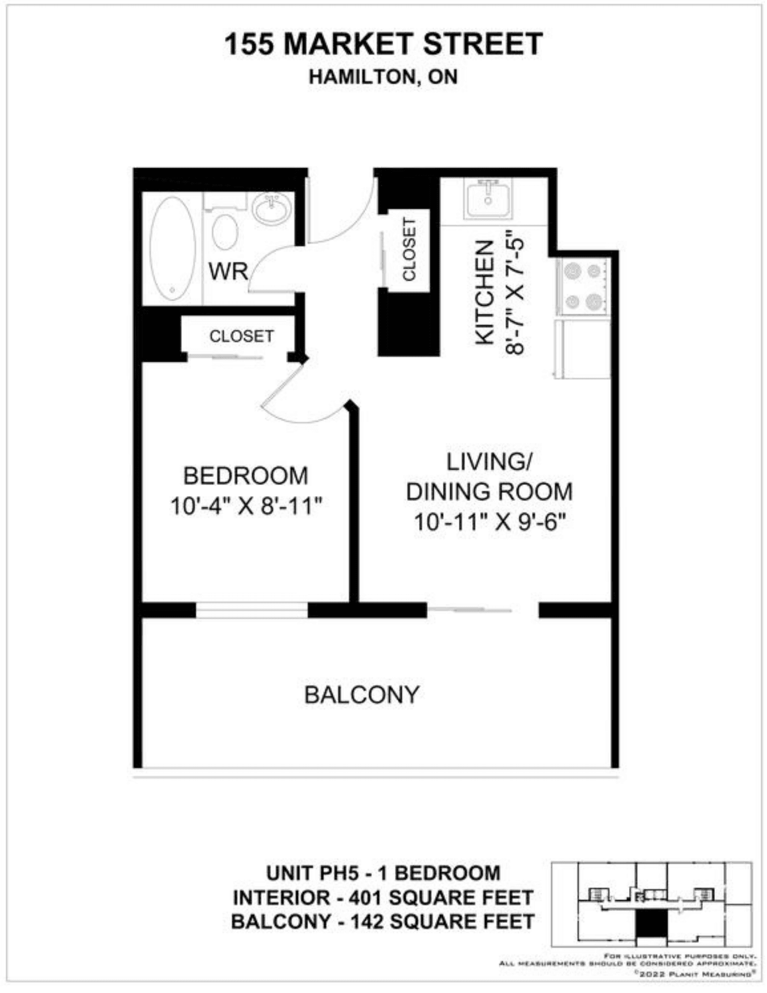155 Market Street — 1 Bedroom 0901 - Photo 15