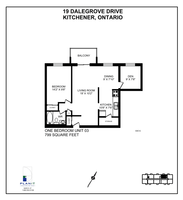 19-21 Dalegrove Drive — 1 Bedroom + Den 19-0507 - Photo 40
