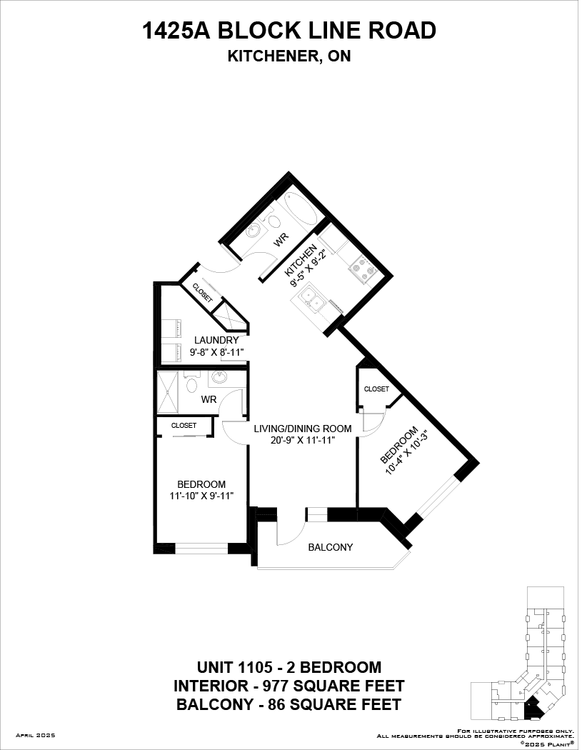 1425 Block Line Road — 2 Bedroom B-0709 - Photo 9