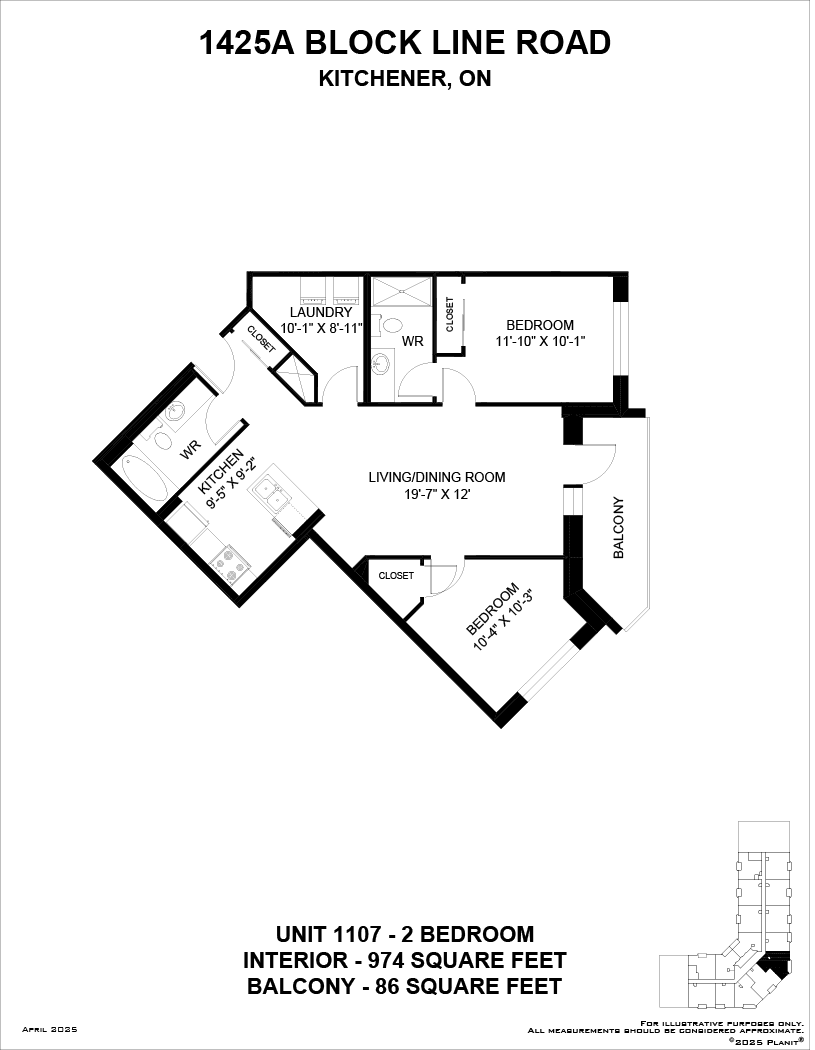 1425 Block Line Road — 2 Bedroom B-0709 - Photo 11