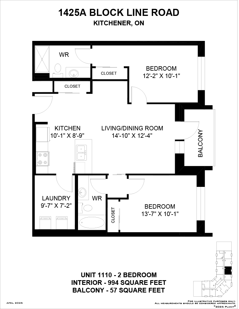 1425 Block Line Road — 2 Bedroom B-0709 - Photo 12