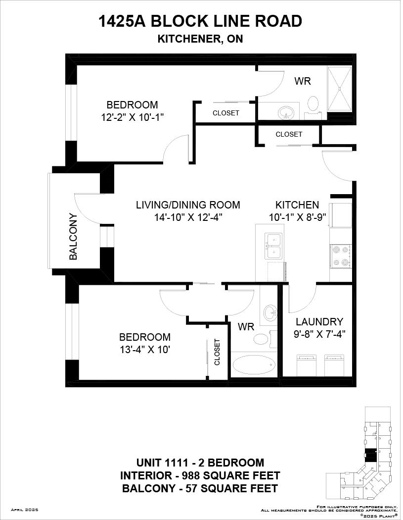 1425 Block Line Road — 2 Bedroom B-0709 - Photo 13