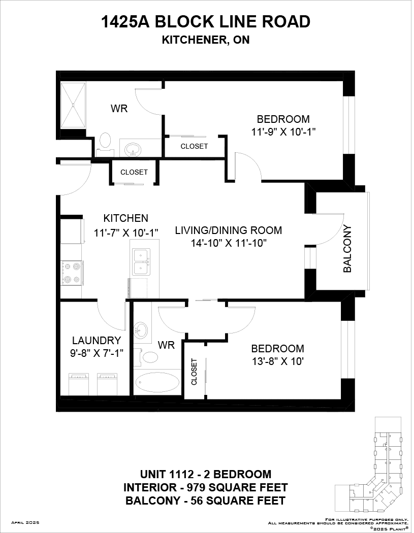 1425 Block Line Road — 2 Bedroom B-0709 - Photo 14